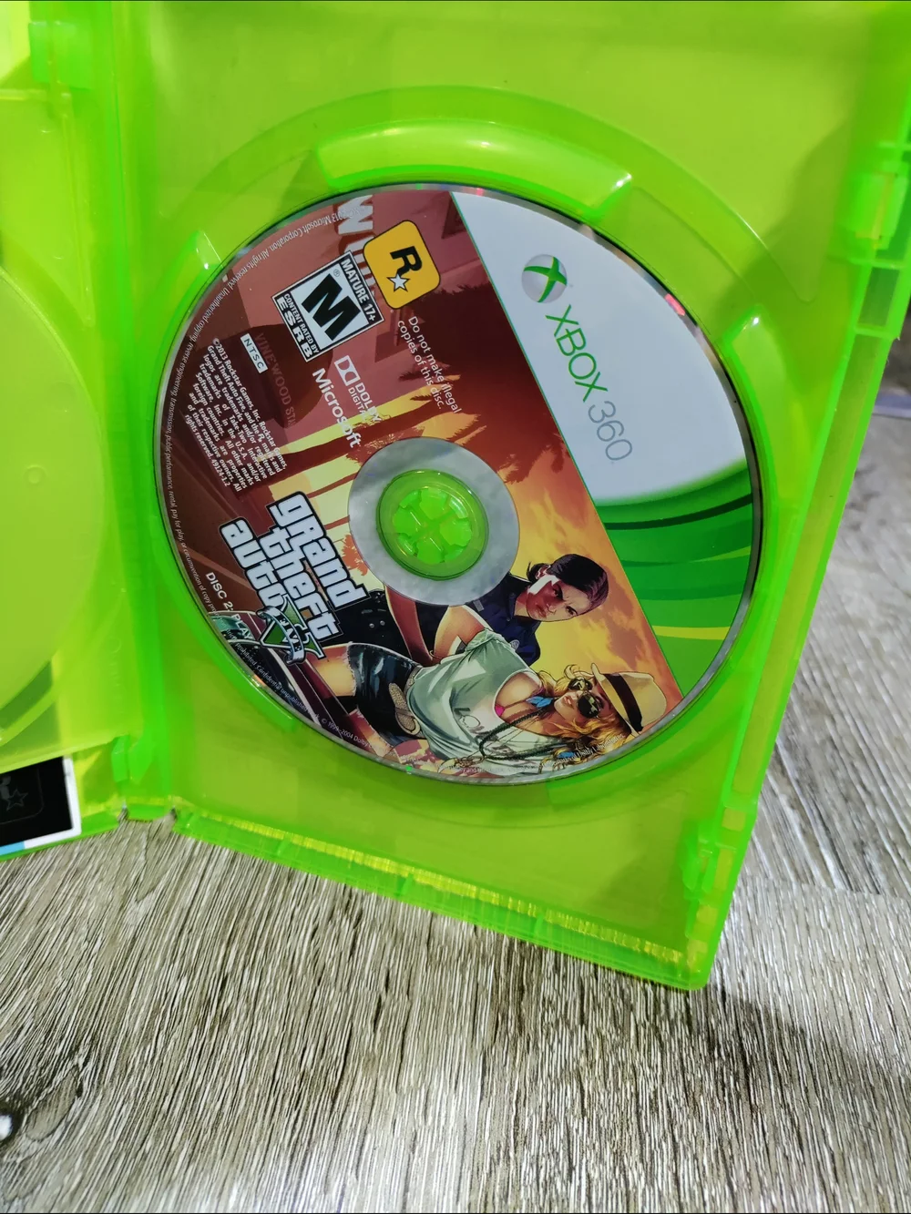 Grand Theft Auto V Xbox 360